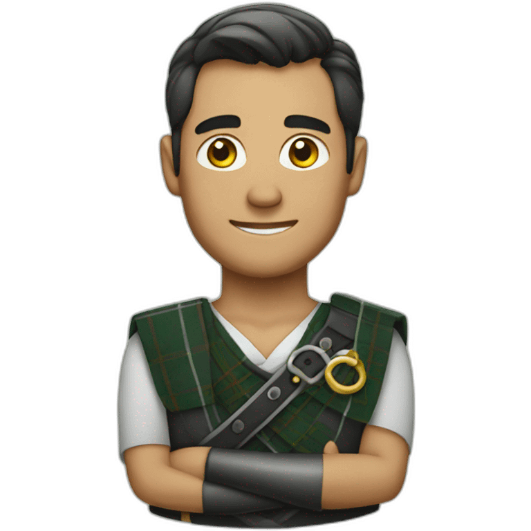 man in kilt emoji