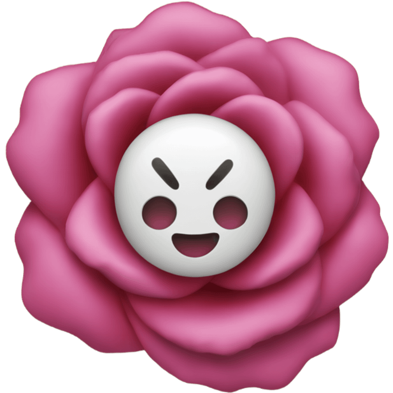 Vibration rose toy emoji