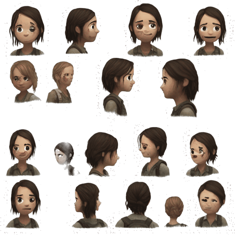 Ellie "hi" the last of us emoji