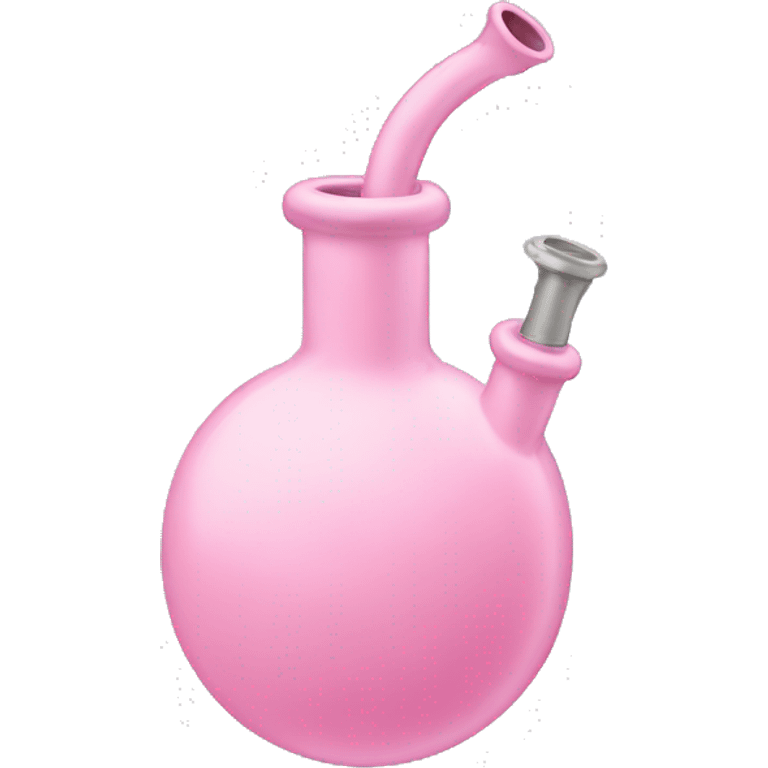 Pastel pink bong emoji