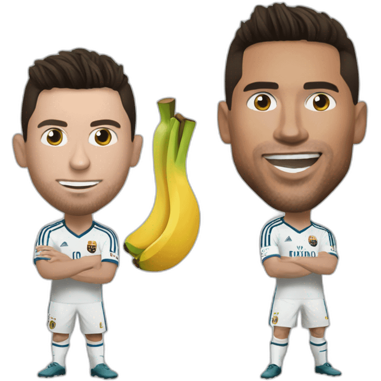 Ronaldo qui mange messi emoji