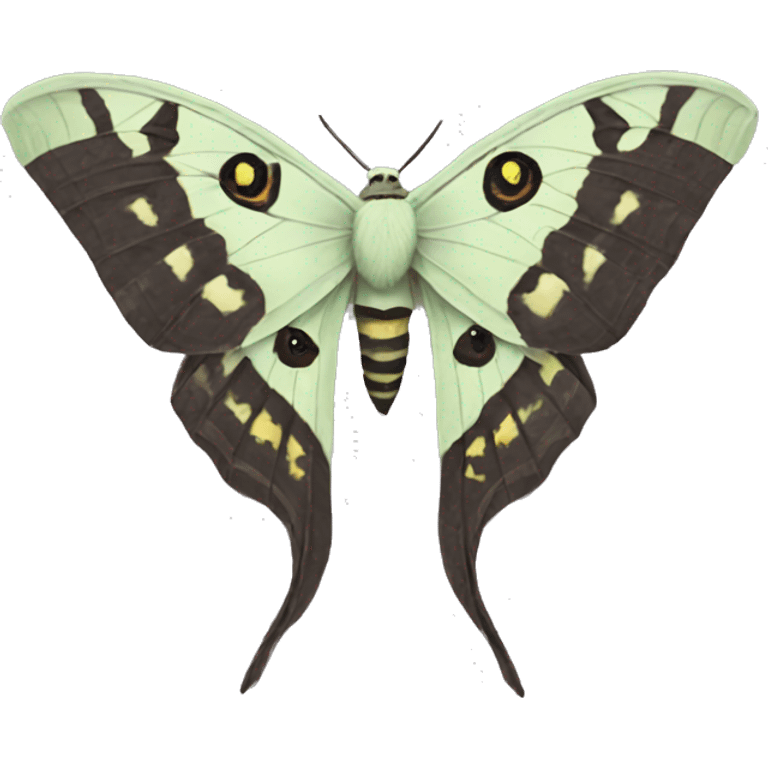 Lunar moth  emoji