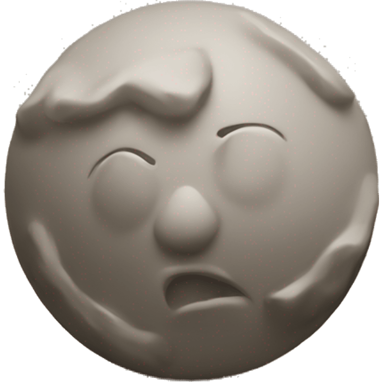 wedging clay ball on board emoji