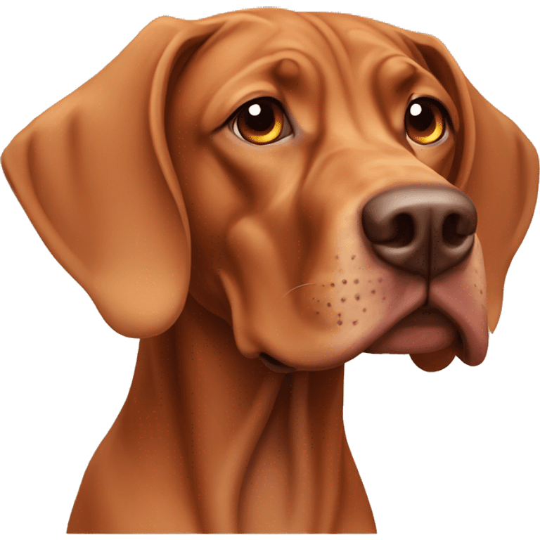 Vizsla mastiff dog emoji