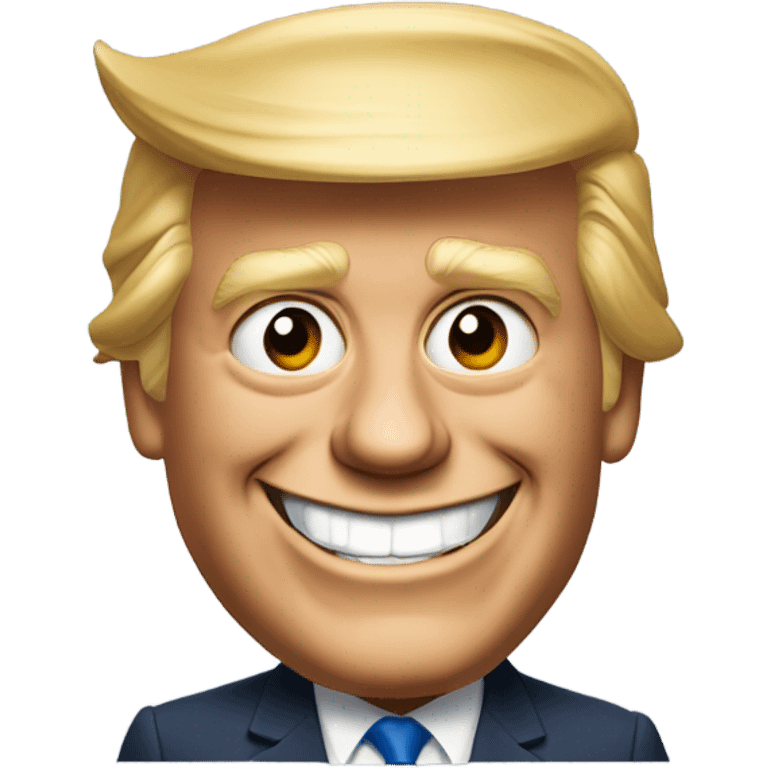 Funny Donald trump emoji