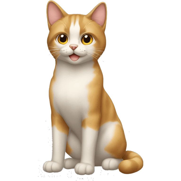 gato na academia emoji