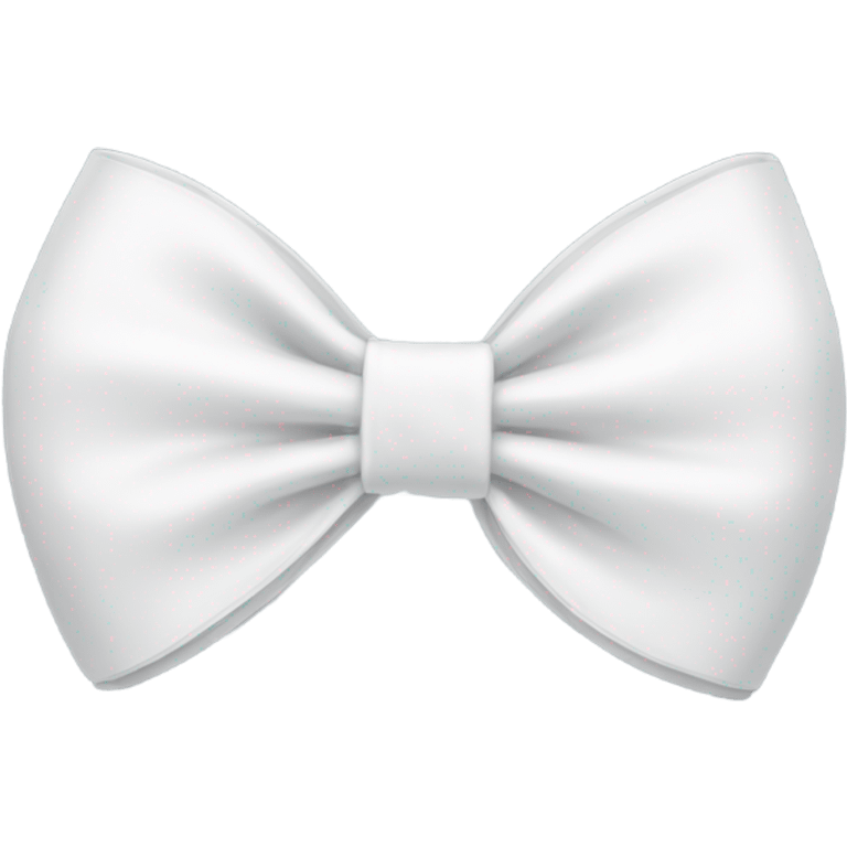 white bow emoji