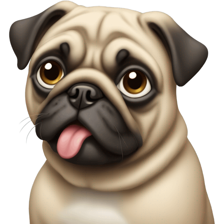 Pug emoji