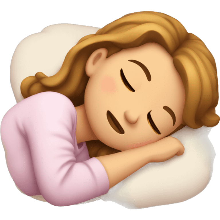 Sleeping girl  emoji