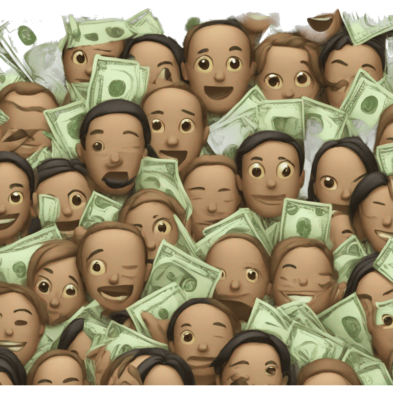 people with money emoji