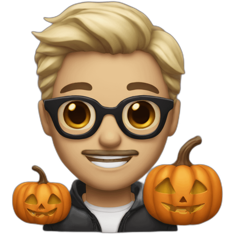 candian, halloween lover, emoji