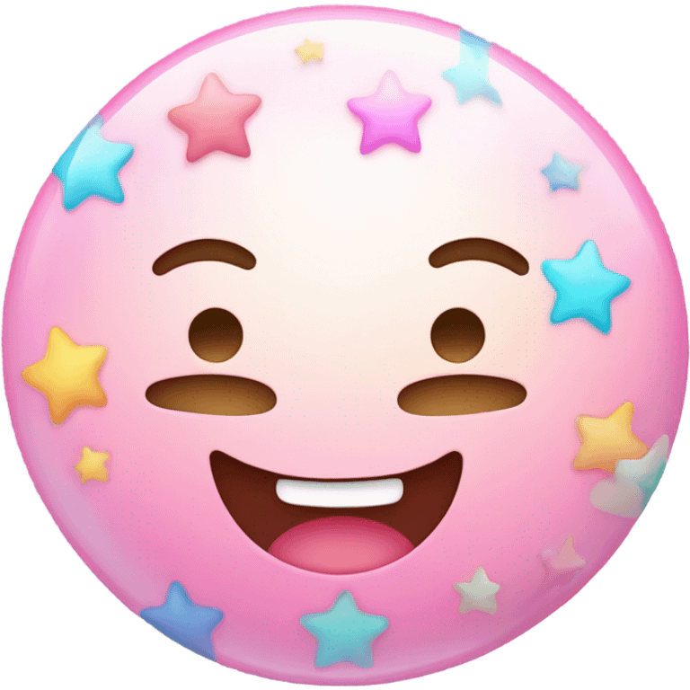 Kawaii sparkle emoji