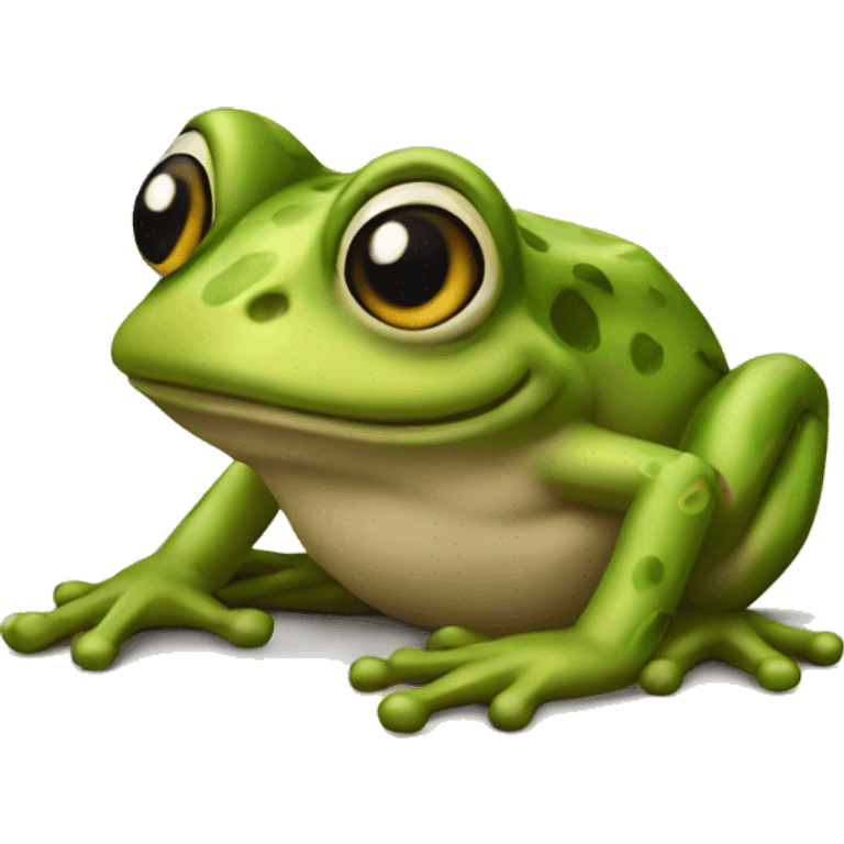 scroll frog emoji