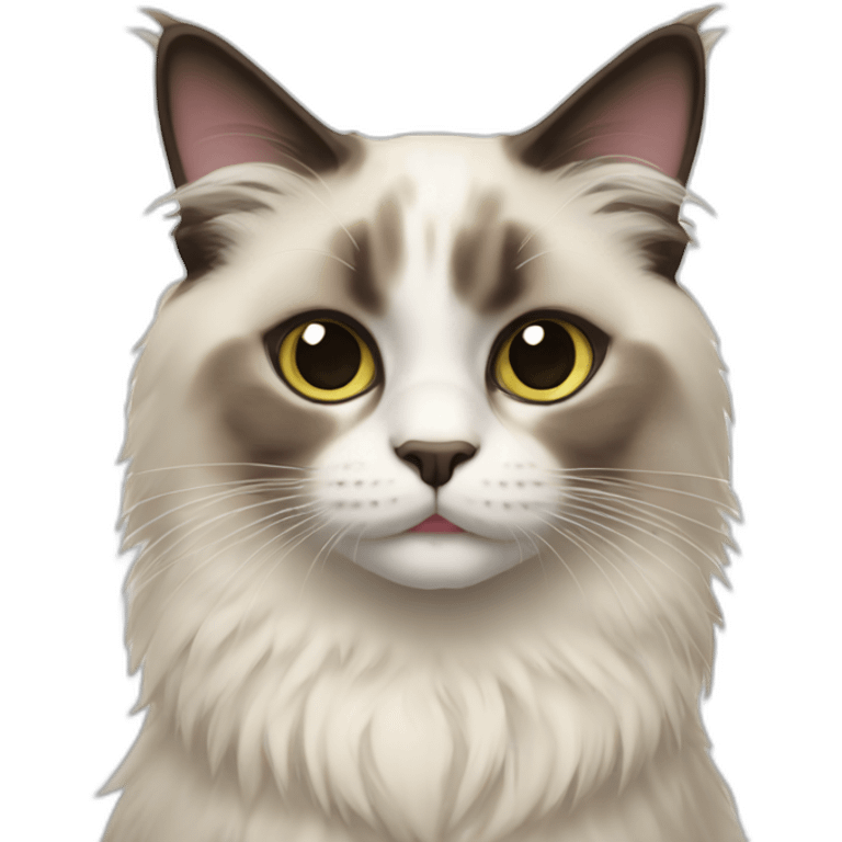 ragdoll cat emoji