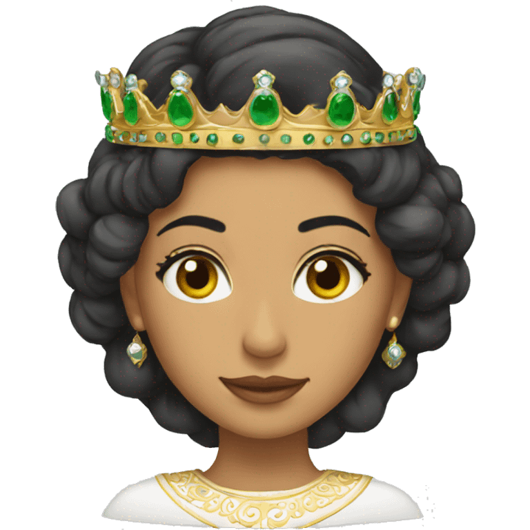 crown queen Saudi arabia emoji