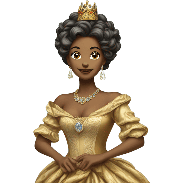 King louis from metaphor refantazio as a woman emoji