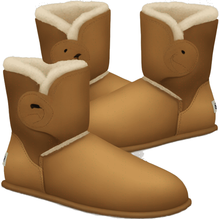 shoes ugg emoji