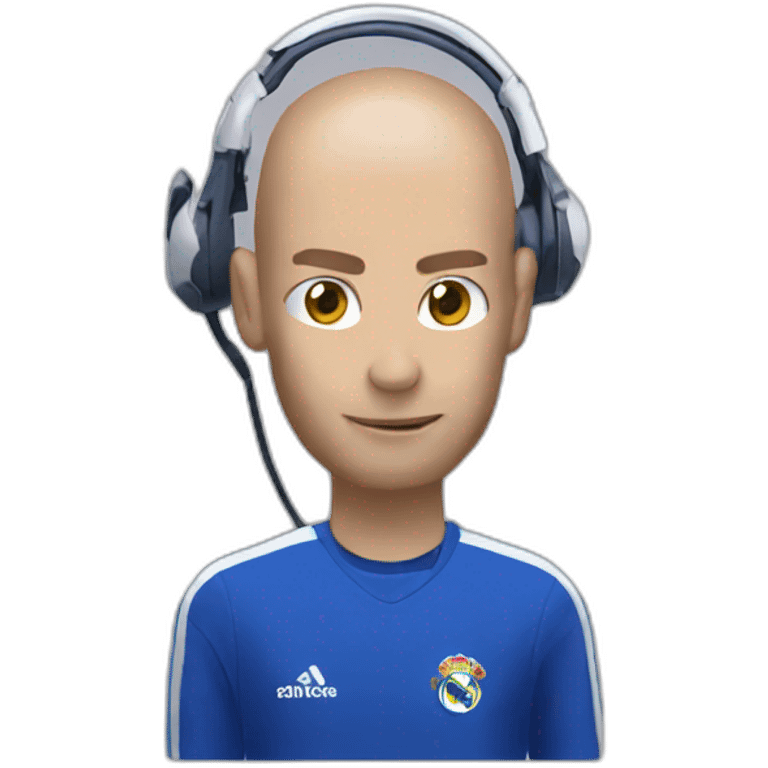 phone on the head of zidane emoji