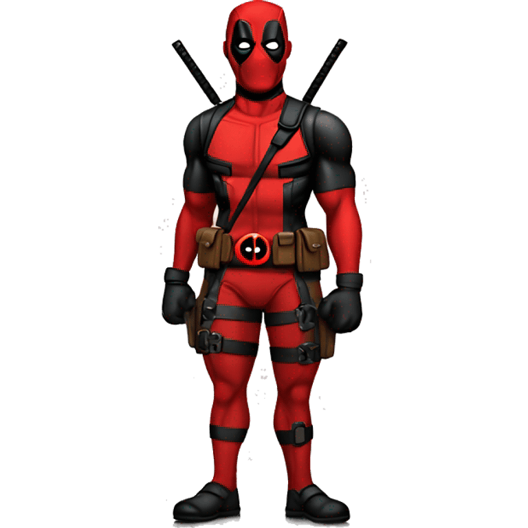 Deadpool in briefs emoji