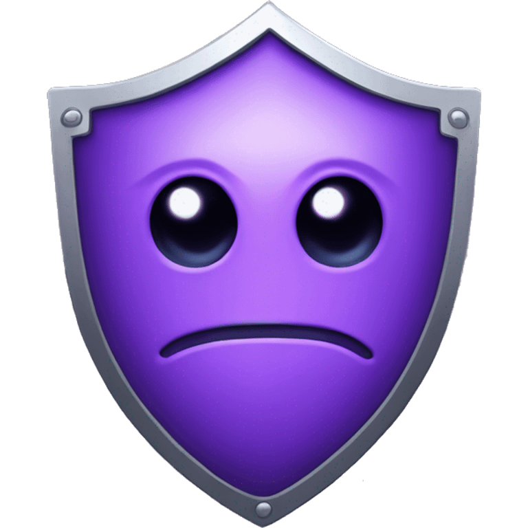 purple discord shield with eye emoji