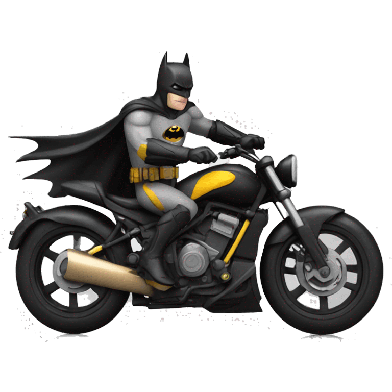 batman on a motorbike emoji