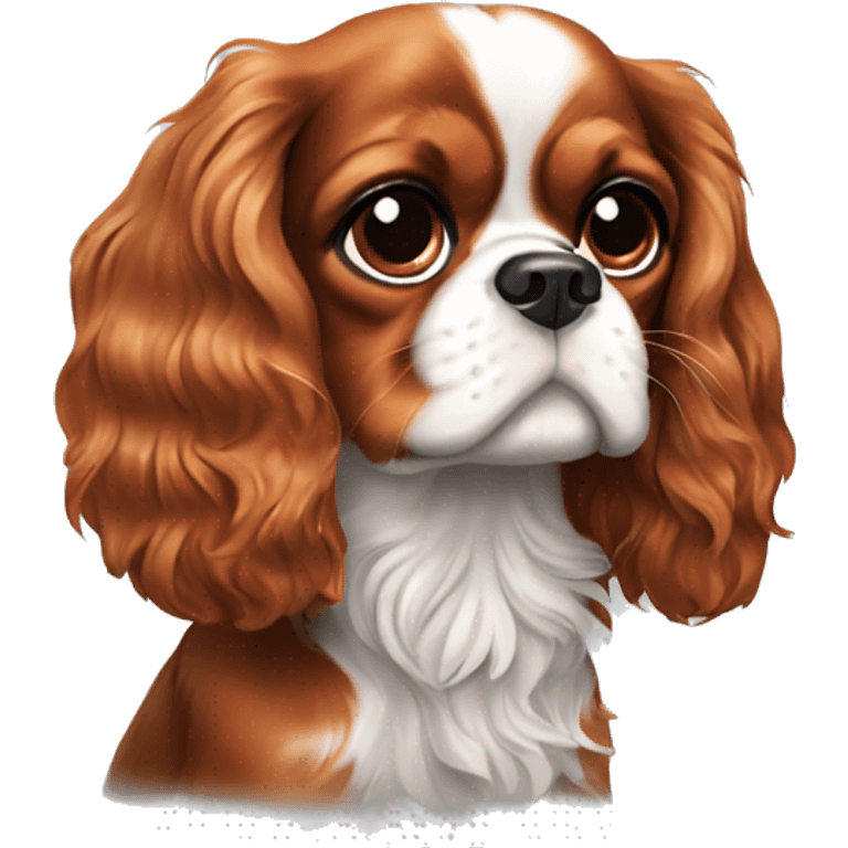 Cavalier King Charles Spaniel Rubin  emoji