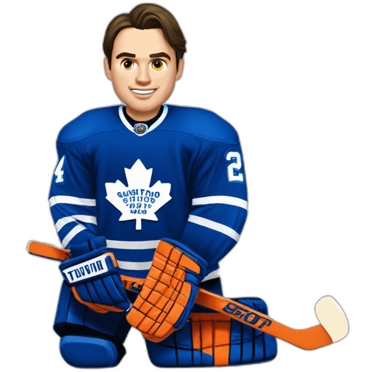 Auston Matthews hockey Toronto emoji