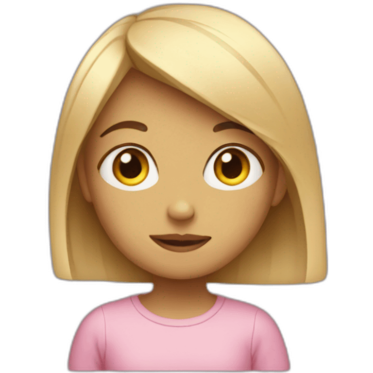 introvert girl emoji