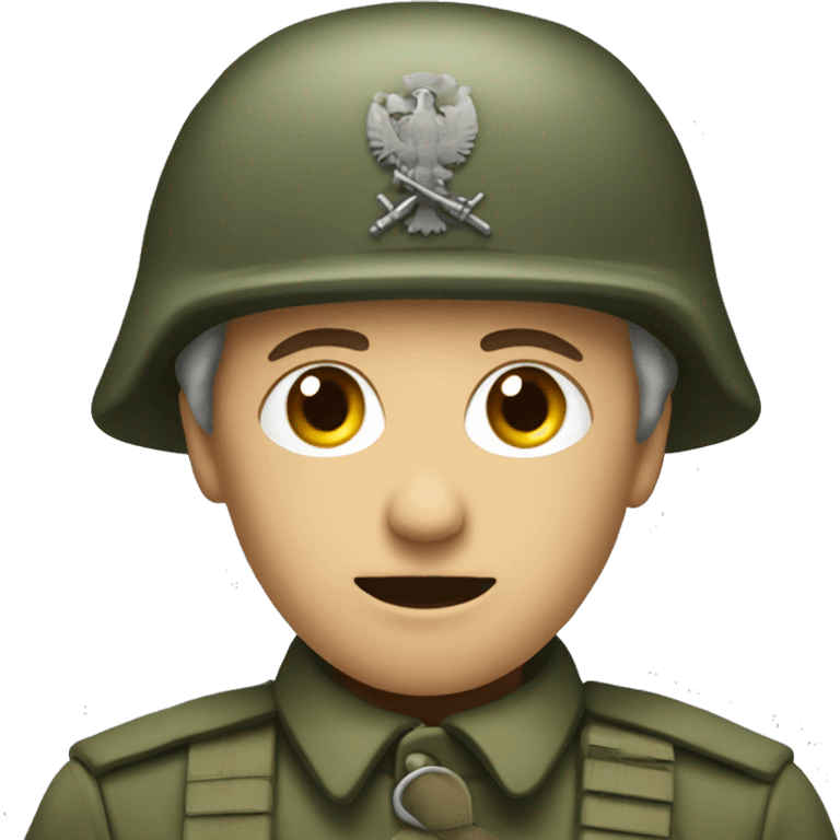 Militär person die einschläft emoji