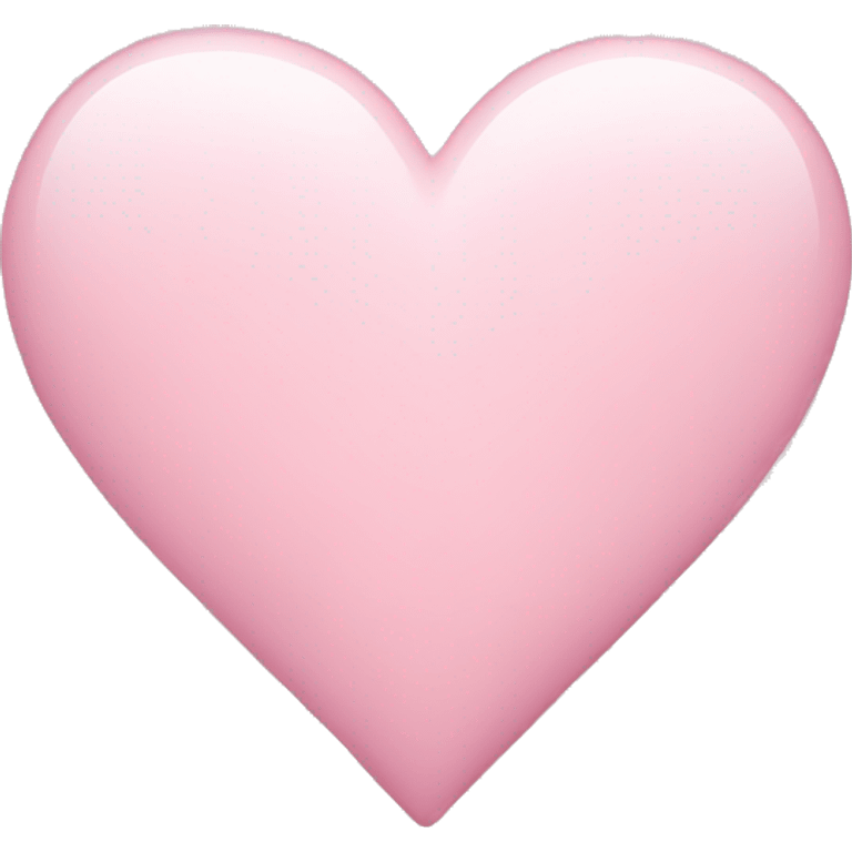 light pink heart emoji