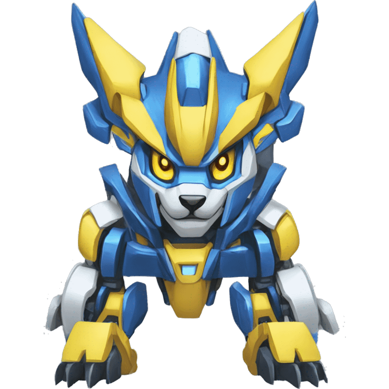 WereGarurumon-Zeraora-Medabot-Mecha emoji