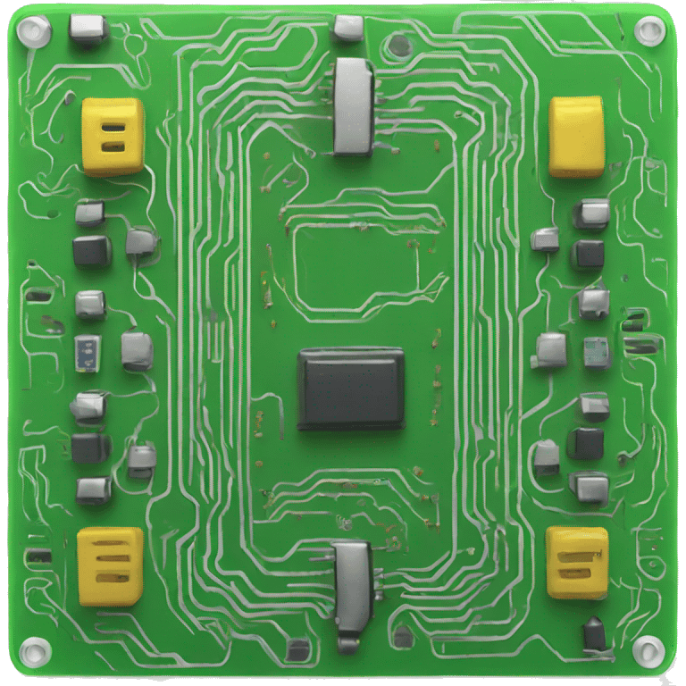 circuit board isometry emoji