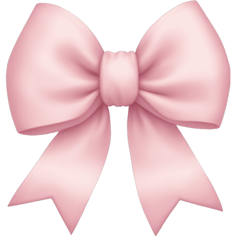 light pink bow  emoji