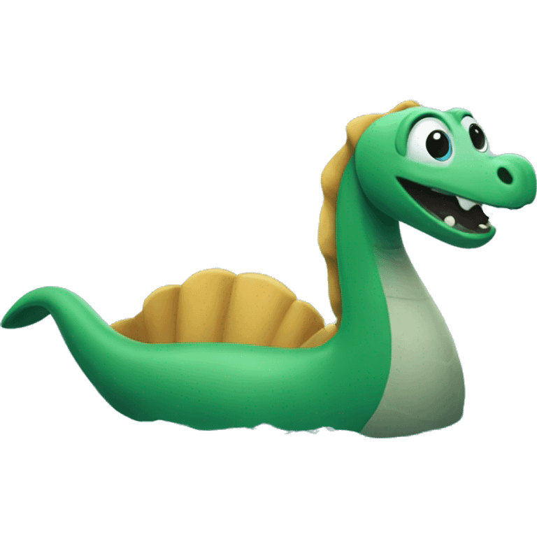 happy nessie emoji