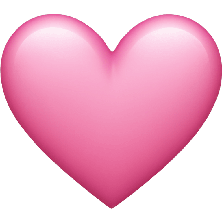 a pink heart emoji