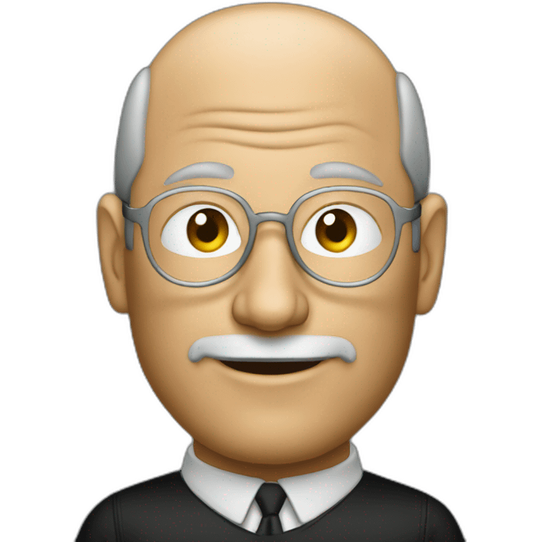 Steve Jobs using android phone  emoji