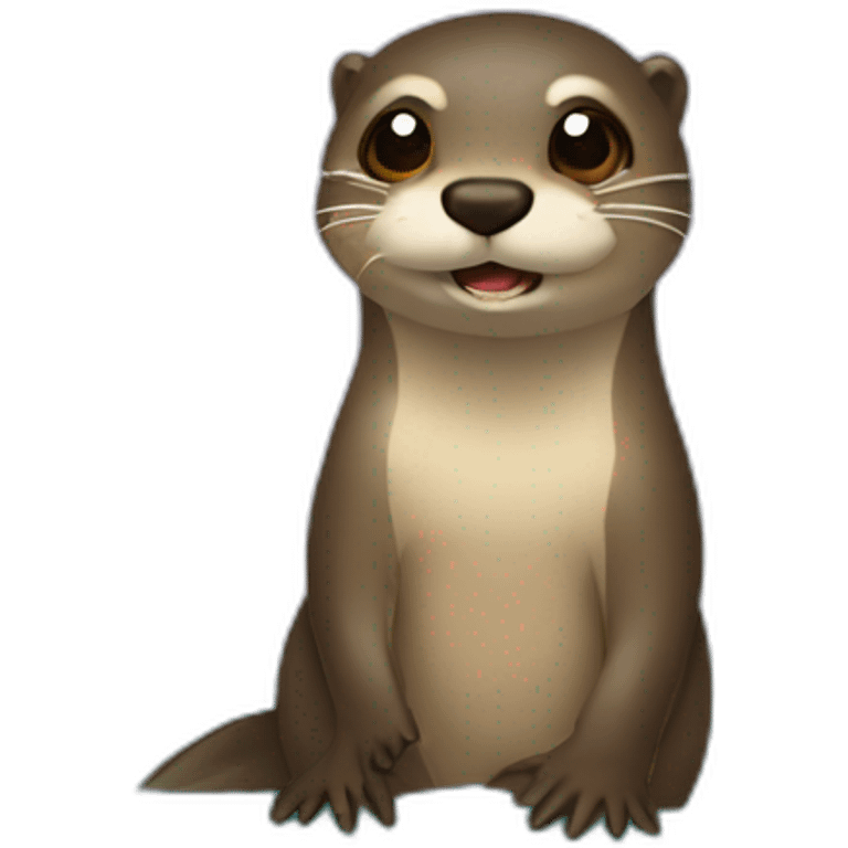 Loutre qui seurf emoji