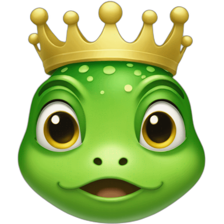 Princesse grenouille emoji