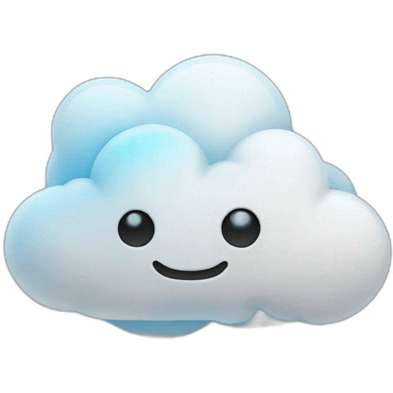 robot cloud emoji