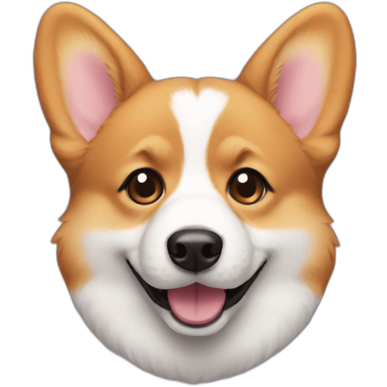 cute corgi emoji