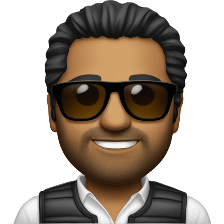 Jim jones with sunglasses emoji