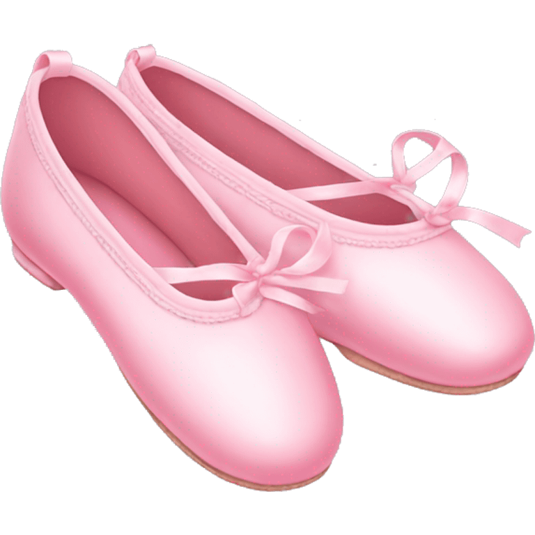 Pink ballet shoes emoji