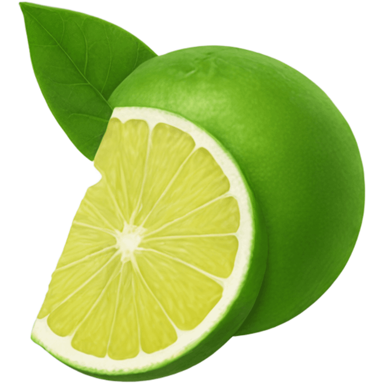 a one bergamot slice emoji