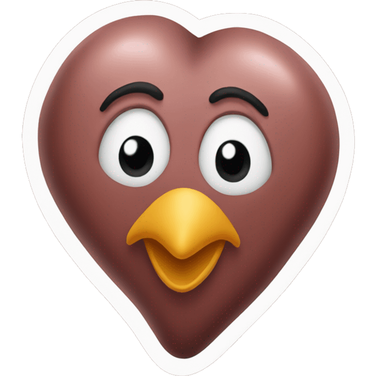 turkey heart emoji