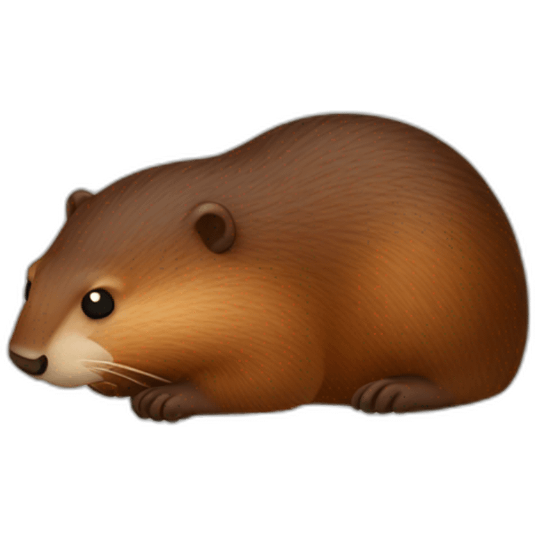 Beaver tail emoji