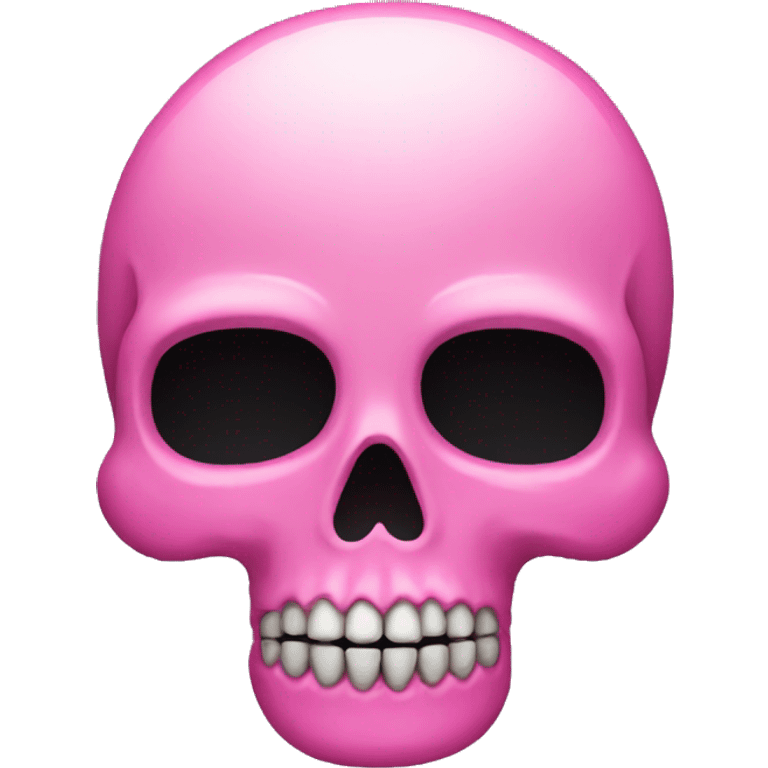 pink skull emoji