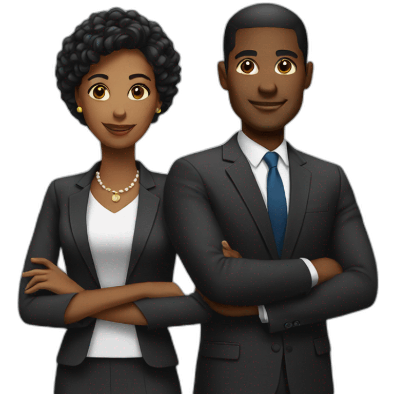 business black couple emoji