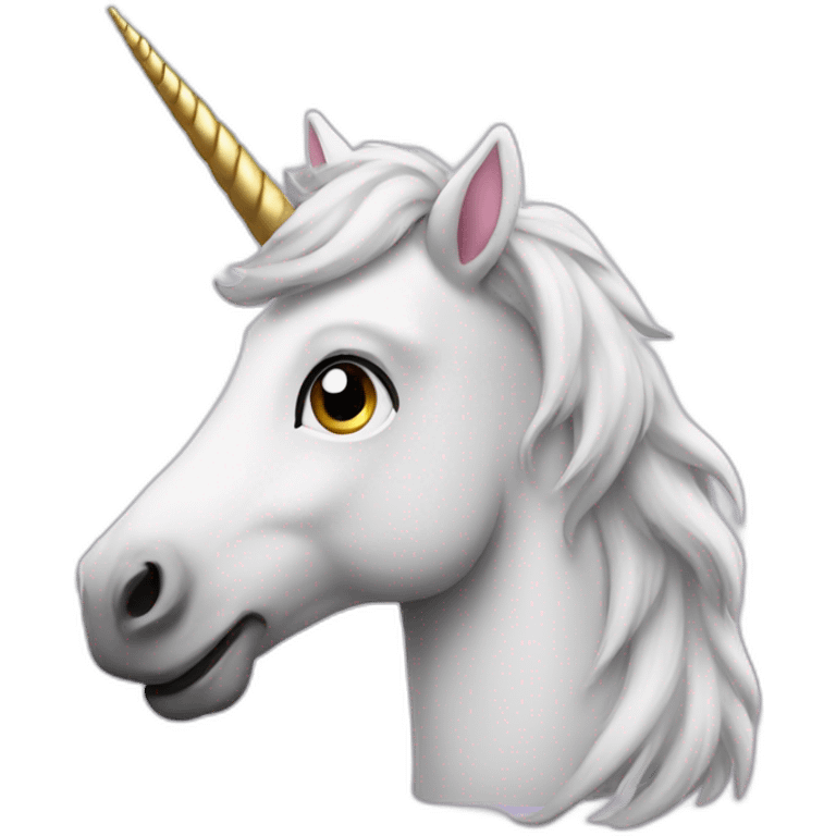 cartoon unicorn  emoji