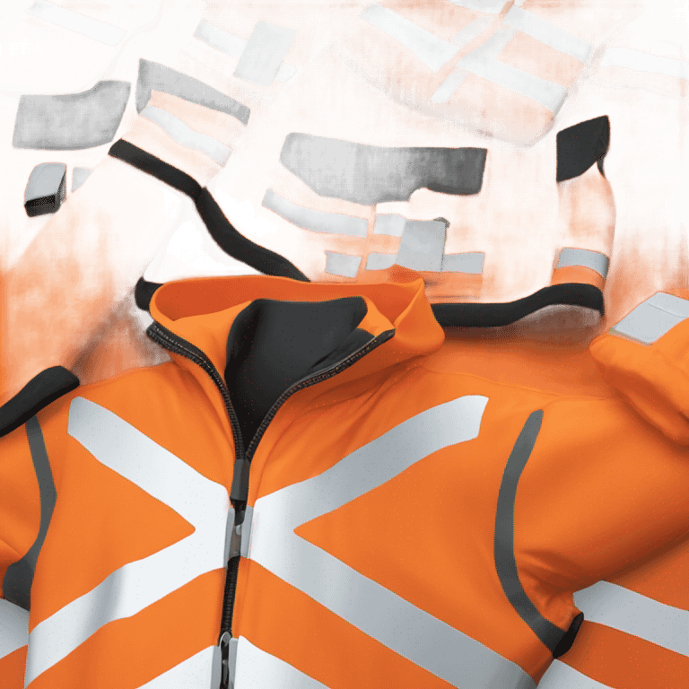 orange hi visibility clothing emoji