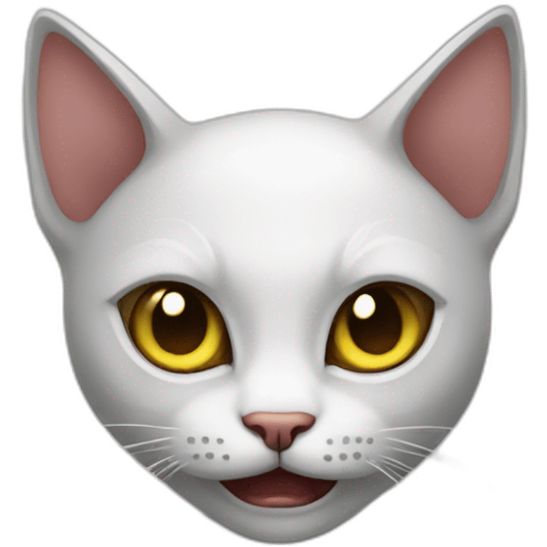 evil kitten emoji